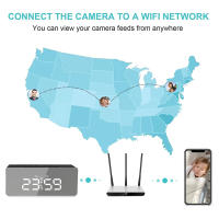 Cámara Mini Wifi HD 1080P Con Alarma Dual Y Monitoreo De Temperatura Para Seguridad Del Hogar Y Vigilancia De Bebés Monitor De Video - details 17