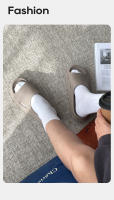 UTUNE Pantuflas Silenciosas Para Hombres 4CM Cómodas Y Transpirables Para Interior Y Exterior Plataforma Media Verano - details 9