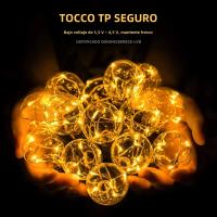 Luces Solares G40 Para Exterior Con 32 Bombillas Inalámbricas De 4.5v Shatterproof Lámpara Colgante Para Decoración De Fiesta En Jardín - details 6