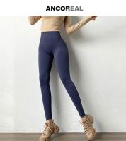 Leggings Deportivos Sin Costuras Para Mujer Cintura Alta Leggings De Yoga Push up Fitness Ropa De Gimnasio Pantalones De Ejercicio - details 7