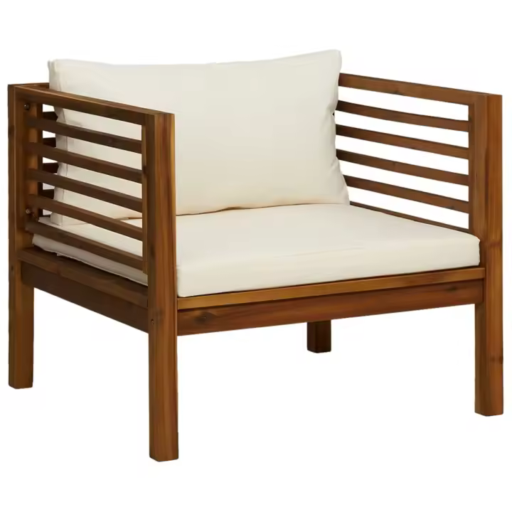 Silla de Jardín y COBINAS Blanco cream - 1