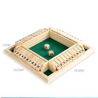 Nuevo Juego De Dados De Madera Para 4 Jugadores Juego De Tablero Para Interacción Padres-Hijos Entretenimiento Familiar - details 13