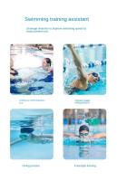 2 Pcs Aletas De Natación De Silicona Para Adultos Y Niños Equipo De Natación De Estilo Rana Entrenamiento De Natación Herramientas Especiales De Natación - details 6