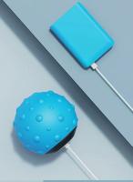 Bola De Masaje Deportiva Recargable Para Hombros Y Cuello Relajación Muscular Corporal Bola Eléctrica De Yoga Para Los Pies Y Espalda Material ABS - details 9