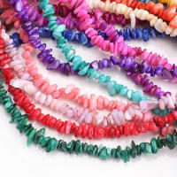 30 Pulgadas De Piedras Naturales De 3-5mm Colores Irregulares Para Crear Pulseras Y Collares Material De Accesorios DIY - details 1