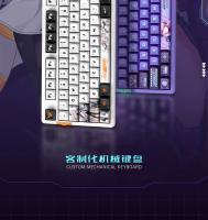 Teclado Mecánico VGN V87 Con Intercambio Caliente En Tres Modos Teclado De Juego RGB Dinámico Con Gatillos PBT Ergonómico Para Gamer Win Mac Oficina - details 2