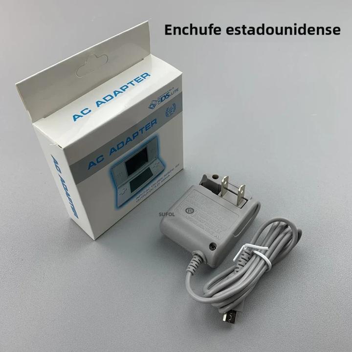 Adaptador De Corriente Para Nintendo DS Lite NS DSL NDSL Accesorios De Viaje Con Enchufe EU US Y AC 100-240V