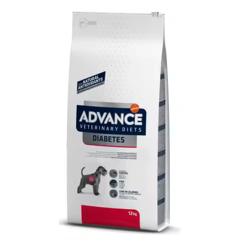 Advance Diabetes Para Perros 12 Kg  Control de Glucosa - Fácil Digestión - Alto Contenido en Fibra - 1