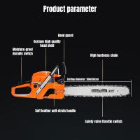 12000RPM Sierra de cadena de gasolina de 8500W, 52CC máquina de corte de Arboricultura de 2 tiempos, 20 pulgadas, alta potencia - details 0