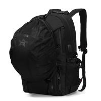 Mochila Para Motocicleta Y Ciclismo De Gran Capacidad Impermeable Portador De Casco Ideal Para Escuela Senderismo Y Viajes - details 0