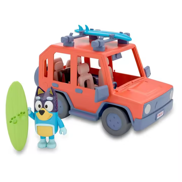 Famosa Figura Familiar Del Coche De Bluey - 1
