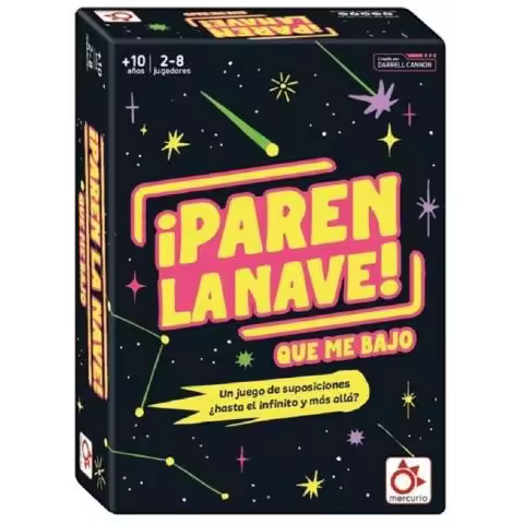 Paren la Nave - Juego de mesa Mercurio    Juego, mesa, entretenimiento, diversión, familia, amigos, estrategia, tablero, cartas, retos, equipos, creatividad, clásico, moderno, temático, dinámico, competitivo - 1