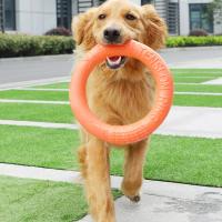 Juguetes Para Perros Disco Volador Interactivo Anti-Mordedor Atractivo De Anillo De Entrenamiento Suministros Para Masticación Agresiva - details 0