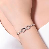Pulsera Mujer Plata de Infinite Amor Pulseras de Zirconia Cúbica Corazón,Pulsera Mujer Plata - details 3