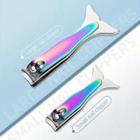 Recortadores De Uñas De Acero Inoxidable Mermaid Nuevo Set De Dos Piezas Para Hombres Y Mujeres Uso Doméstico Recortadores De Uñas Para Dedos Y Pies - details 5