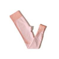 Leggings De Gimnasio Para Mujer Cintura Alta Sin Costuras Con Control De Abdomen Talla Justa Para Yoga Running Actividad Física - details 16