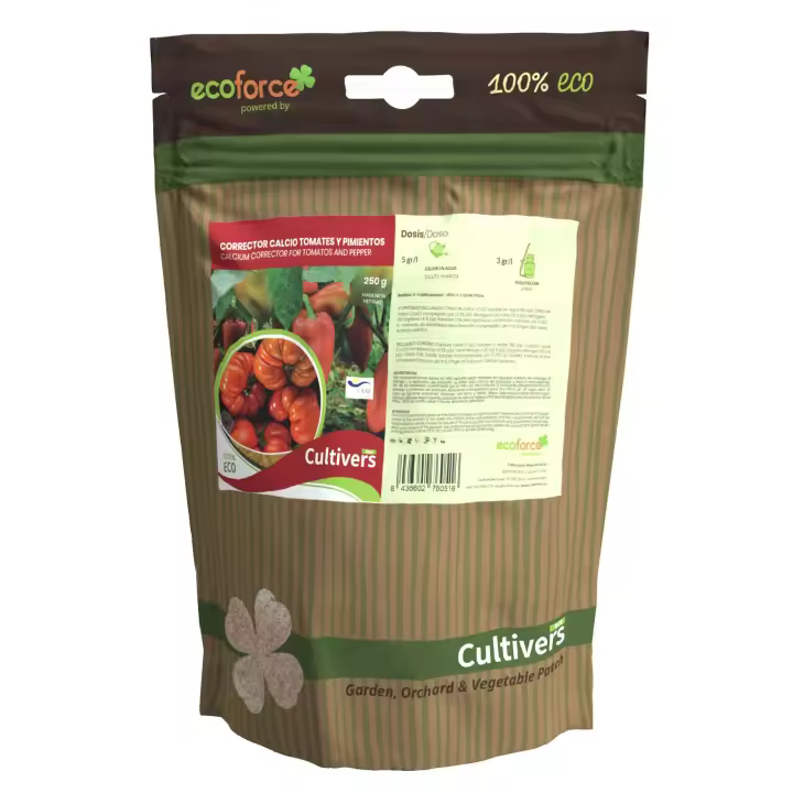 CULTIVERS Calcio Tomates y Pimientos Ecológico 250 g - 1