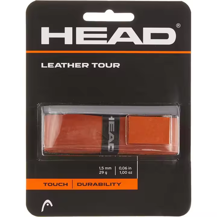 Agarre de Cuero Head Grip Tour 1 Unidad 1.5mm Marrón - 1