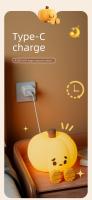 Lámpara De Noche De Calabaza Halloween En Silicona Suave Luz Segura Para Decoración De Habitación Timable Y Ajustable Regalos Para Niños Y Bebés - details 7