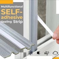 Tira De Sellado Para Puerta Y Ventana De 20M Autoadhesiva PU Espuma Aislante Para Aluminio Acero Y Vidrio Ventilación - details 1