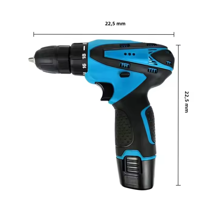 Taladro Eléctrico Inalámbrico Para Batería De 12V Con Torque Máximo De 32N Herramienta Multifuncional De Taladro Y Destornillador - 1