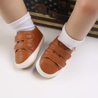 Zapatos Para Bebé 0-18 Meses Niño Y Niña Suéter De Cuero PU Suave Suela De Goma Antideslizante Zapatos Casuales Para Todoterreno - details 16