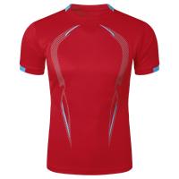Camiseta De Verano Para Hombre Transpirable Y Ligera Con Secado Rápido Para Gimnasio Y Correr Tops De Entrenamiento Casual De Cuello Redondo - details 10