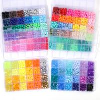 Kit De Perlas Para DIY 480pcs Con Letras Y Agujeros Grandes Espaciadores De Acrílico Para Creación De Joyería Pulseras Y Suministros De Cabello - details 2