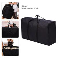 Bolsa De Almacenamiento Impermeable Negra Para Muebles Y Cojines Grande Con Cierre De Cremallera Protección Contra Polvo Para Jardín Y Árbol De Navidad - details 7
