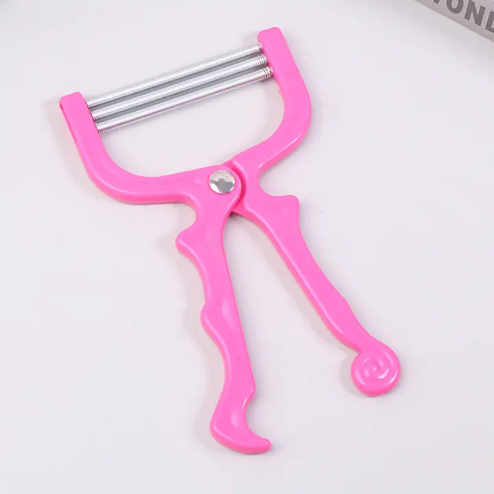 Epilador Mini Para Mujer Eliminador De Vello Facial Seguro Herramienta De Belleza Para Maquillaje DIY Defeatherer De Pestañas Y Labios - 1