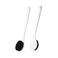 Cepillo De Ducha Con Manija Larga Para Aplicar Loción Y Solvente Negro Multifuncional Herramienta De Limpieza Corporal - details 5