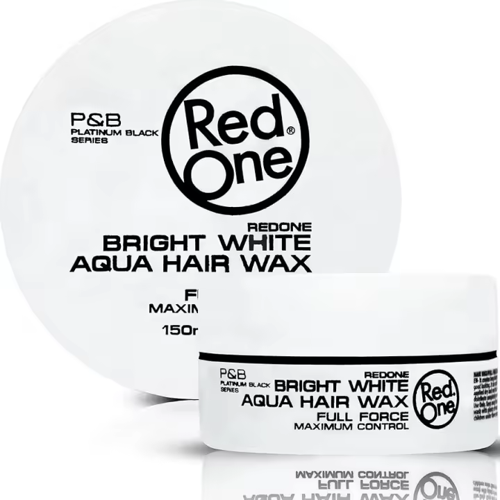 Cera Capilar de Peinado. Redone Blanco Brillante. Máxima Fuerza y Control.  Cera Aqua - 1