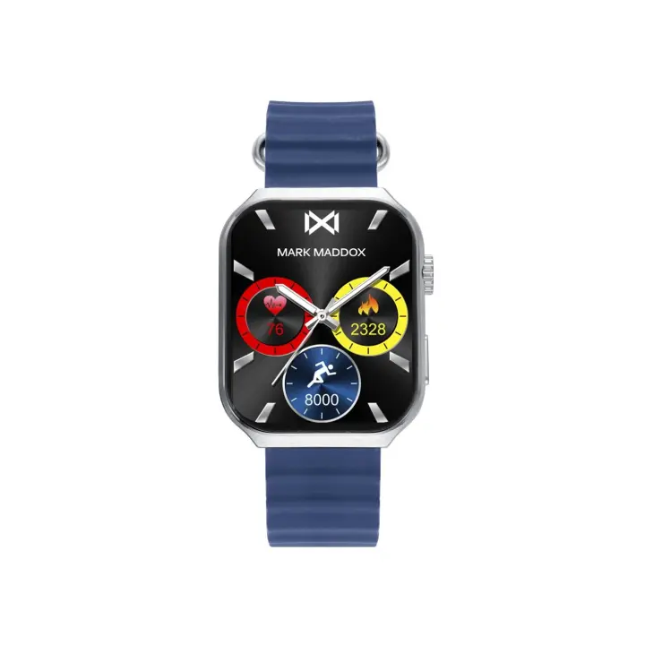 Mark Maddox SMART NOW HS2002-30 Smartwatch de hombre - Reloj inteligente correa azul - 1