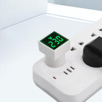 Voltímetro Digital LED AC 220V Con Interruptor Europeo Estándar 30mm Redondo/Cuadrado Medición Rango 50~500V Módulo De Medición - details 4