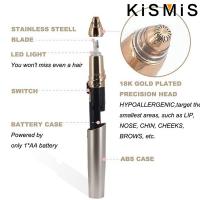 KISMIS Kit De Epilador Eléctrico Recargable USB Mini Para Mujeres Eliminación De Vello Facial Pincel De Cejas Sin Dolor - details 3