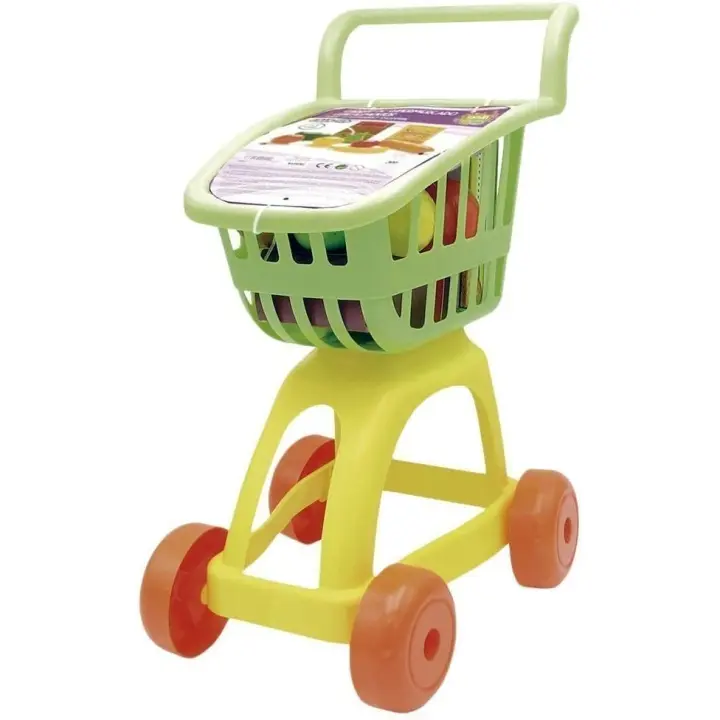 Tachan- Carrito Supermercado Con Alimentos, Color Verde/Amarillo (Cpa Toy Group 1) - 1