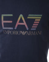 Emporio Armani EA7 Camiseta Algodón Hombre Azul Oscuro 3 ZPT41PJ18Z 1554 - details 4