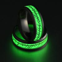 Anillo Radiante De Acero Inoxidable Joyería Duradera Para Un Brillo Estilizado Regalo Perfecto Para Él O Ella En La Oscuridad - details 1