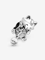 Pandora - Charm de Gatito y Bola de Lana-Plata de Ley - details 0