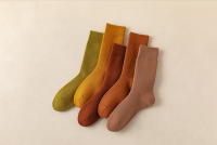 Calcetines De Algodón De Alta Calidad Para Mujer Invierno Cálidos Gruesos Sin Costuras Suaves Elásticos Transpirables Anticongelantes De Terry - details 3