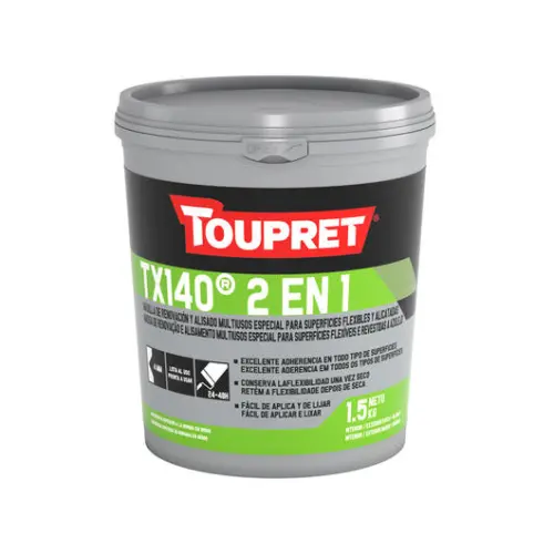 Toupret MASILLA ELASTICA AZULEJOS TX140 1,5 KG - 1