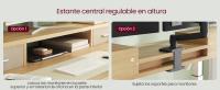 VASAGLE Escritorio Eléctrico, Regulable en Altura, 60 x 140 x (72-120) cm, Ajuste Sin Escalonamiento, con Soporte para Monitor, Gancho, Función Memoria, Blanco Nube/Marrón Rústico/Roble Natural - details 1
