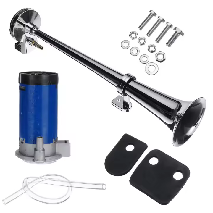 Bocina De Coche 178DB Super Fuerte 12V Single Trumpet Con Compresor Para Coche Camión Camión Barco Tren Todas Las Tipos De Automóviles - 1
