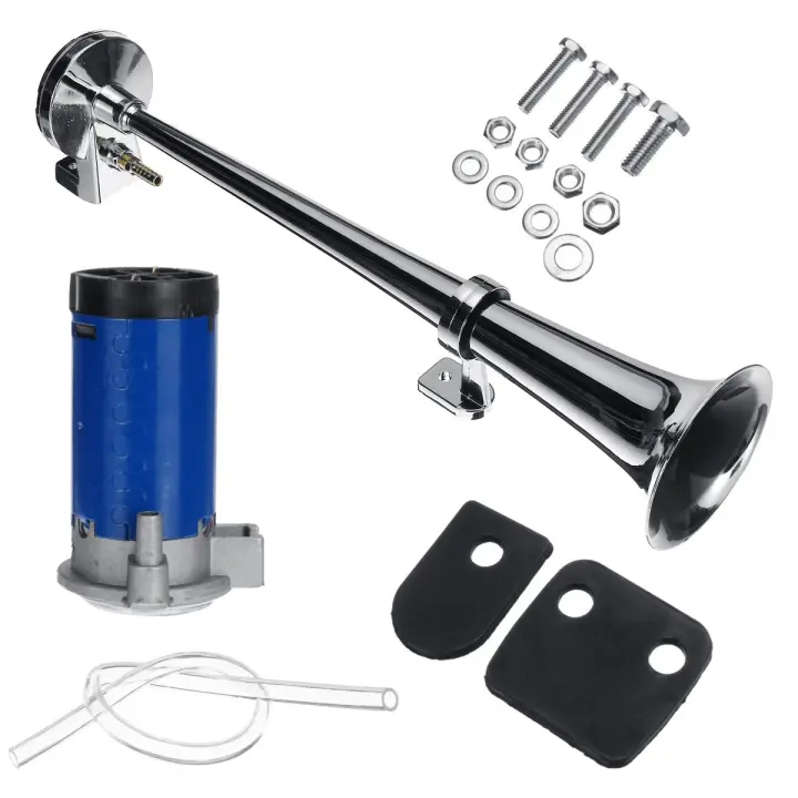 Bocina De Coche 178DB Super Fuerte 12V Single Trumpet Con Compresor Para Coche Camión Camión Barco Tren Todas Las Tipos De Automóviles - 1