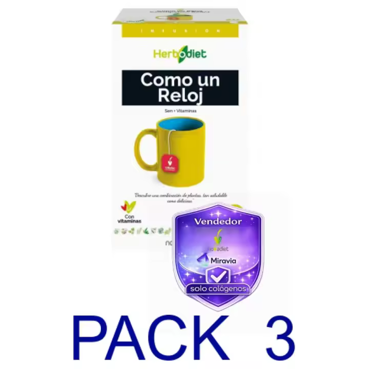 Novadiet Pack 3 Herbodiet Como Un Reloj 20 bol - 1