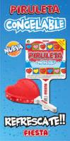 Piruleta Congelable de Fiesta con Forma de Corazón con Sabor a Cereza 30 UDS de 60 ML - details 0