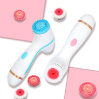 Limpieza Facial Sonic Espuma Máquina De Spa Galvanica Set De Cepillo Para Piel Limpieza Profunda Eliminación De Quistes Set De Cepillo De Limpieza Facial - details 14