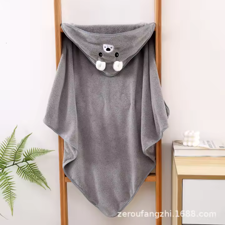 Toallas de Bebé-Regalitos para Recién Nacidos - 0-3 Años Toallas de Bebe con Diadema de Animales - Ropa de Dormir para Bebé - Ropa de Mañana para Bebé - Albornoces para Bebé-Regalitos para Recién nacidos - 1