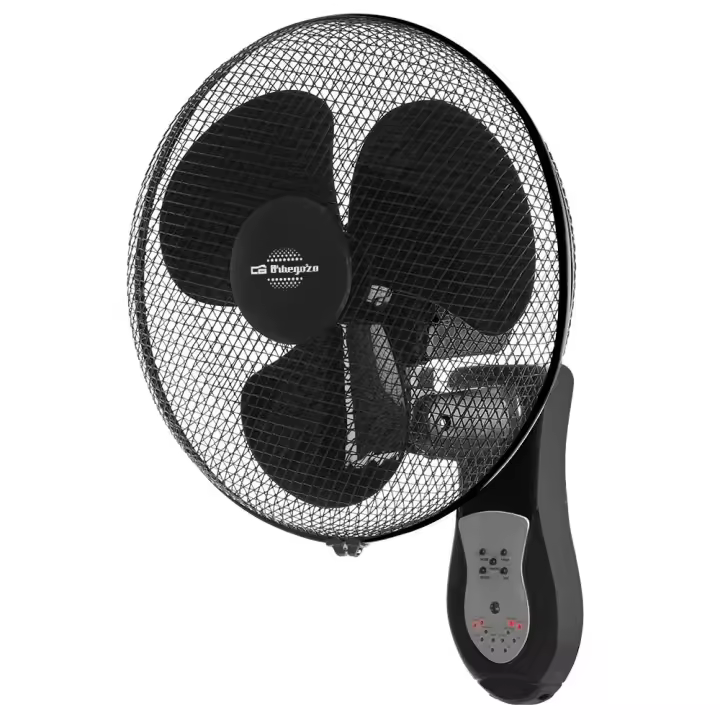 Orbegozo WF 0243 - Ventilador de pared, 3 modos de ventilación, movimiento oscilante, 40 W - 1