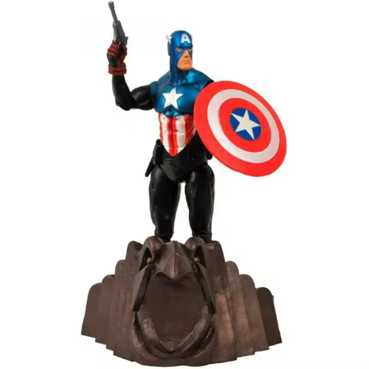 Figura Capitán América Marvel Select Articulada 18 cms - 1